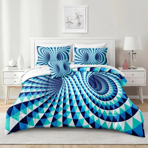 Miniatura 18 de Juego de edredón de sol y luna negro, juego de ropa de cama boho, ropa de cama de galaxia celestial y espacio estrellado, edredón mandala exótico