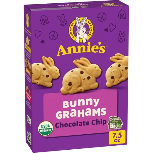 Miniatura 24 de Annie's Galletas orgánicas originales de Cheddar Squares horneadas, hechas con queso real, 11.25 onzas