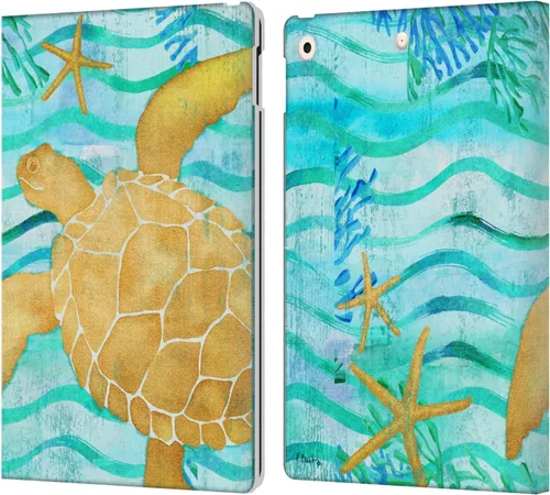 Miniatura 20 de Head Case Designs Funda de piel con licencia oficial de Paul Brent Agate Mermaid Coastal Book Wallet compatible con Apple iPad 10.2 2019/2020/2021