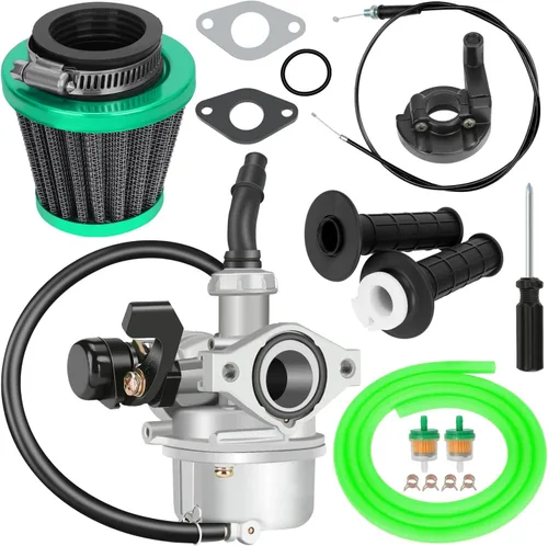Miniatura 14 de YOXUFA PZ19 Carburador 19mm Carburador para 110 cc 125 cc 50 cc 70 cc Pit Dirt Bike ATV Apollo TaoTao Baja Coolster SSR Xmotos X-Pro Thumpstar