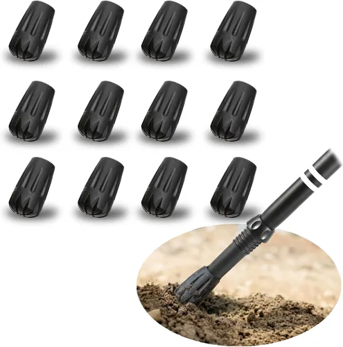 Miniatura 8 de TREKOLOGY Trekking Pole Tips - Walking Sticks Replacement Tip Protectors - 11mm Hole Diameter - Fit Most Standard Hiking Poles