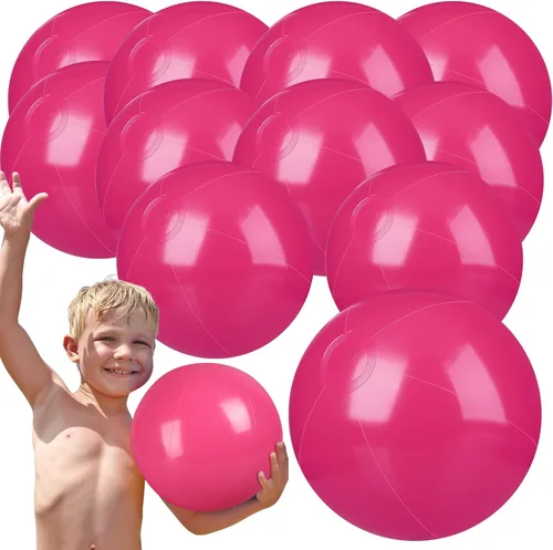 Miniatura 15 de Raiten 12 bolas de playa inflables de playa, bola inflable grande flotante para piscina, recuerdos de fiesta al aire libre, suministros de fiesta