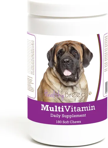 Miniatura 3 de Healthy Breeds Bulldog francés multivitamínico suave masticable para perros 180