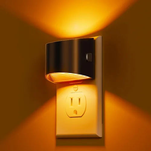 Miniatura 14 de L LOHAS LED - Luces nocturnas enchufables en la pared con 3CCT ajustable (1600K/3000K/5000K), luz nocturna de 1W enchufable en la pared, sensor
