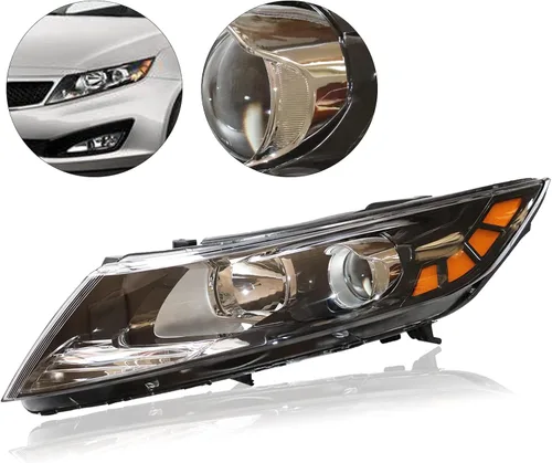Miniatura 3 de Para KIA Optima 2011-2013 faros halógenos de fábrica. Lámpara de montaje de faros halógenos para Kia Optima 2011 2012 2013 para Kia Optima con lente