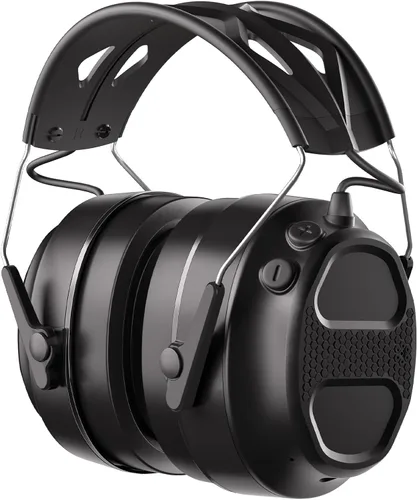 Miniatura 8 de BJKing Bluetooth Hearing Protection Headphones,120H Playtime, SNR 30dB Safety Earmuffs Ear Protection for Mowing