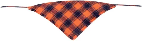 Miniatura 3 de Bandana de Halloween para perro, otoño, a cuadros, reversible, triangular, bufanda, accesorios para perros y mascotas, pequeño