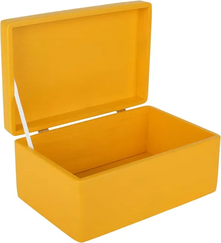 Miniatura 34 de Creative Deco Caja Grande de Madera Negra para Almacenamiento con Tapa con Bisagras 11.8 x 7.87 x 5.51 pulgadas (+-0.5) Caja de Regalo para Negro
