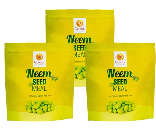 Miniatura 7 de Harina de semillas de neem premium, fertilizante natural para jardinería y enmienda del suelo, protege tu jardín con fertilizante orgánico