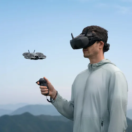 Miniatura 10 de Combo DJI Neo 2 Motion Fly More con RC Motion 3 y gafas N3, transmisión estable con transceptor digital, dron 4K para principiantes, vuelo FPV, 3
