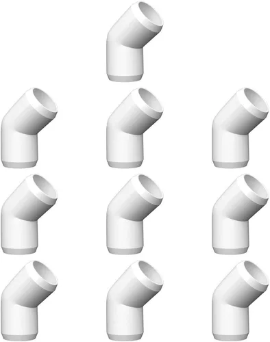 Miniatura 24 de Accesorios de PVC de 1-1/4 pulgadas, 5 vías (paquete de 4), conector de tubería de PVC de grado de muebles de 1-1/4 pulgadas, codo de PVC de 1-1/4
