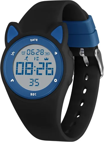 Miniatura 27 de Relojes para niños y niñas, reloj deportivo digital con contador de pasos, podómetro, alarma de vibración, sin aplicación, impermeable, rastreador