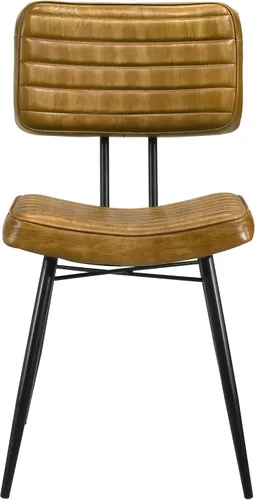 Miniatura 5 de Coaster Home Furnishings - Misty - Cuero y metal - Sillas laterales de comedor tapizadas con asiento y respaldo copetudos - Comedor y cocina casera