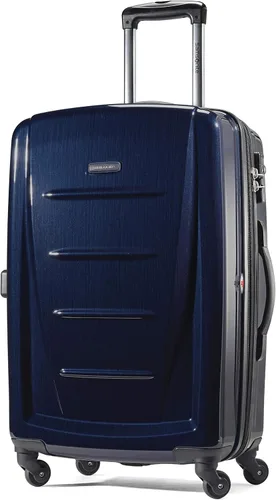 Miniatura 235 de Samsonite Winfield 2 Equipaje rígido con ruedas giratorias, Azul profundo, Juego de 3 piezas (20/24/28)