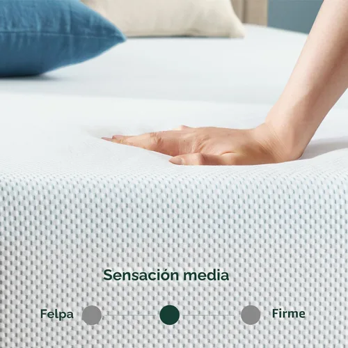Miniatura 4 de Zinus Colchón de espuma viscoelástica refrescante de té verde de 8 pulgadas [nueva versión], matrimonial, sin fibra de vidrio, firmeza media, espuma