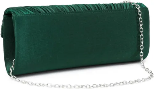 Miniatura 6 de Dasein Bolsos de mano para mujer, bolsos de noche formales con diamantes de imitación para boda, fiesta, baile de graduación, bolso elegante Verde