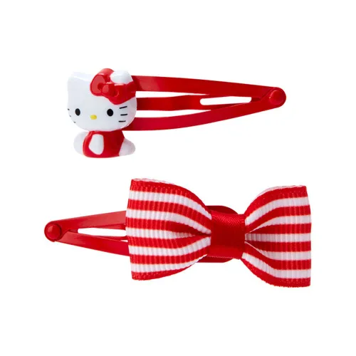SANRIO My Melody - Juego de pinzas para el cabello, color rosa, 2 unidades, para adultos, 2.2 x 0.8 x 0.4 in