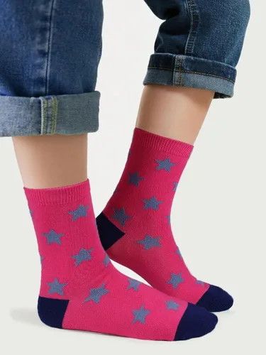 Miniatura 6 de COTTON DAY Caja de regalo de 7 días de la semana, calcetines cortos de moda para niños y niñas, diseño de animales, flores, estrellas, rayas