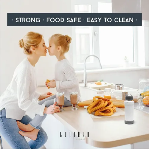 Miniatura 4 de Máquina para hacer churros – 8 boquillas diferentes para máquina de churros – Churreras para churros y prensa de paja de queso – Punta de churro