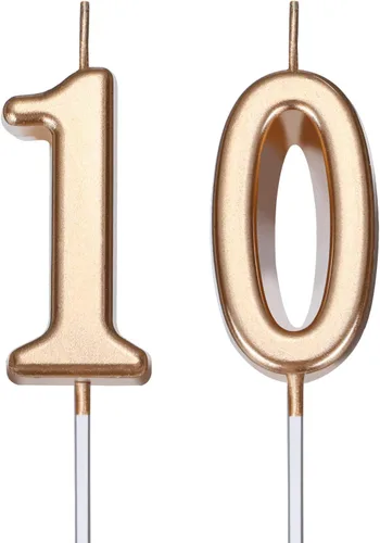 Miniatura 9 de Velas para pastel de cumpleaños número 11, velas con números de pastel, velas de feliz cumpleaños, decoración de adorno para pastel de cumpleaños