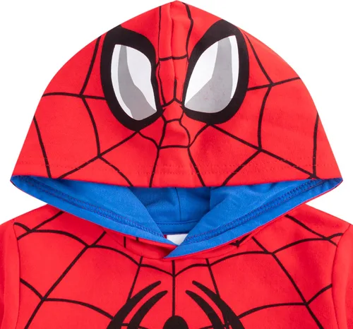 Miniatura 2 de Marvel Sudadera con capucha Spider-Man or Hulk Boys para niños pequeños y grandes Rojo o Verde