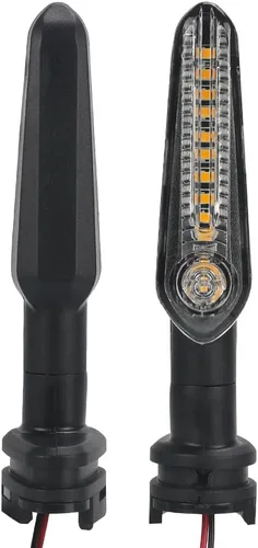 Miniatura 8 de 2 piezas de luz indicadora de señal de giro para motocicleta YZF R6 R1 R3 R7 R15 MT03 MT07 MT09 MT10 T7 TENERE TRACER 700 900 9/GT XSR 700 900 XJ6