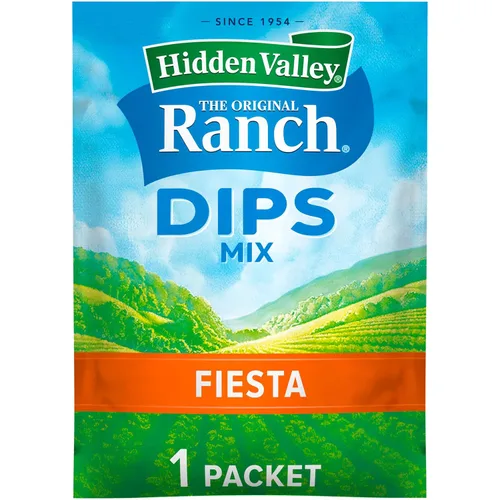 Miniatura 6 de Hidden Valley Fiesta Ranch - Mezcla de salsas, sin gluten, paquete de 24