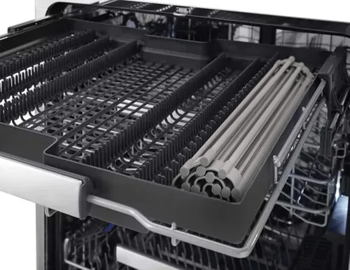 Miniatura 7 de Surpahs Escurridor de platos enrollable de 20.5 x 15.5 pulgadas, se adapta a aberturas de fregadero de hasta 19.5 pulgadas, silicona de alta
