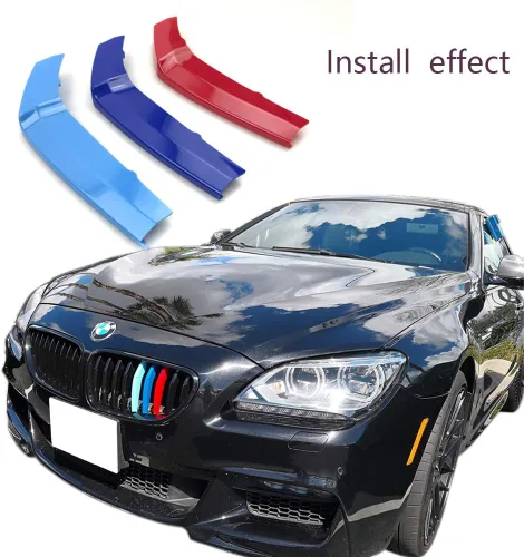 Miniatura 5 de Lanyun - Tiras para parrilla de BMW