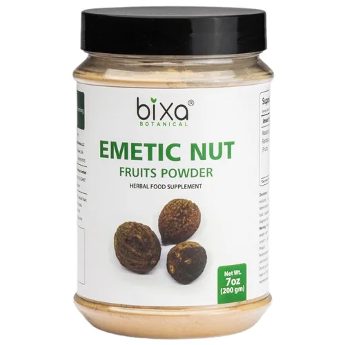 bixa BOTANICAL Polvo de nuez emética (Randia dumetorum), promueve la eliminación de toxinas | Paquete de 1 (7 onzas/200 gm)