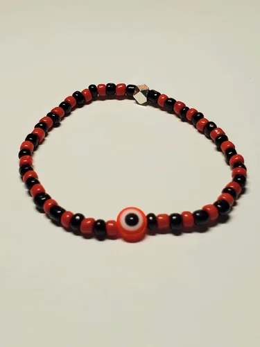 Miniatura 18 de 3 pcs Ilde Cowrie seashell Evil Eye Hamsa Hand Orisha Santeria Pulseras Bracelet Set