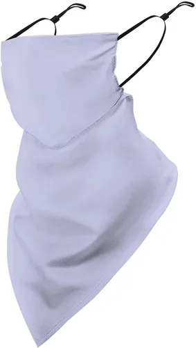 Miniatura 42 de Bufanda triangular reutilizable con cinta elástica para las orejas, protección solar UV