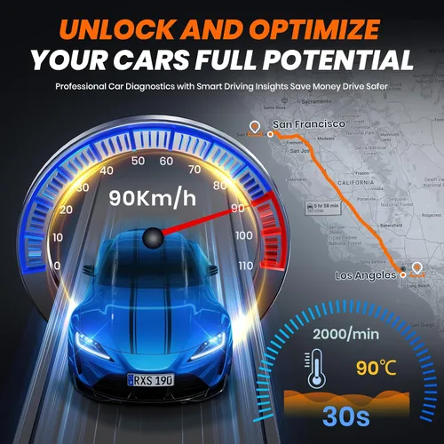 Miniatura 9 de ANCEL AD310BT Escáner OBD2 Bluetooth (Actualizado) - Lector de códigos del motor, escáner automotriz con aplicación premium para iOS y Android