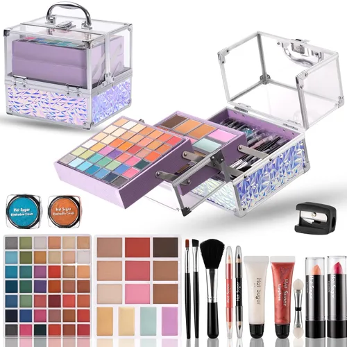 Miniatura 7 de Hot Sugar Kit de maquillaje para adolescentes para niñas de 13 a 15 años, kit de maquillaje para niños, juego de regalo de maquillaje para fiestas