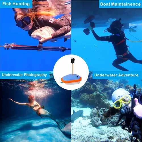 Miniatura 7 de Aire 1, Ventilador de buceo aprobado por aerolínea, Sistema de buceo sin tanque, Tanque de buceo recargable portátil, Compresor de aire impermeable