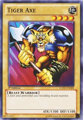 YU-GI-OH! - Hacha de tigre (LCJW-EN008) - Colección legendaria 4: Joey's World - 1ª edición - Común