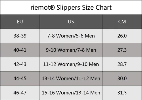 Miniatura 6 de riemot Women's Men's Furry Warm Slippers, Memory Foam Slippers Comfortable Closed Toe House Slippers Shoes Anti Slip Bedroom Sandals Lightweight