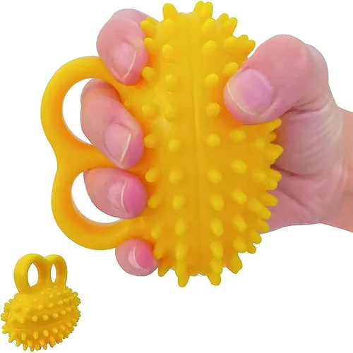 Miniatura 4 de Fanwer Bola de estrés para ejercicio de mano, entrenador de fuerza de agarre, fortalecedor de manos para terapia física, fortalecedor de dedos