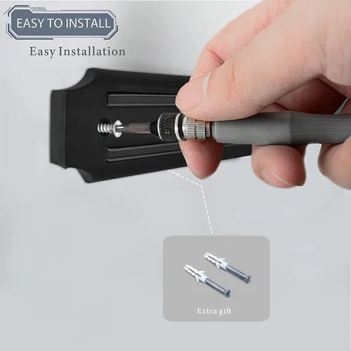 Miniatura 2 de Paquete de 2 potentes soportes magnéticos para cuchillos, tiras magnéticas para cuchillos de cocina, libre de óxido, multiusos, para cocina, garaje