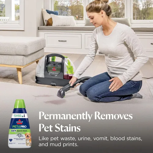 Miniatura 3 de Bissell PET PRO OXY - Fórmula de manchas y manchas para limpiadores portátiles de alfombras, 32 onzas, 2034
