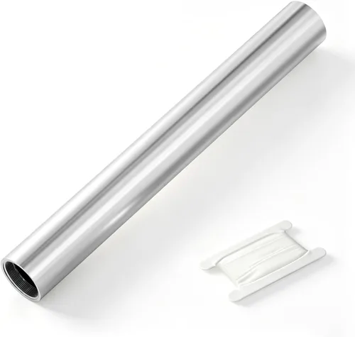 Miniatura 21 de TAISHER 2 accesorios de tubería de acero inoxidable, 1/2 "NPT x 1/2" NPT macho roscado, tubo fundido de pezón de 6 pulgadas de longitud