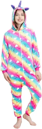 Miniatura 3 de Pijama unisex de una pieza de unicornio para adultos, disfraz de Halloween