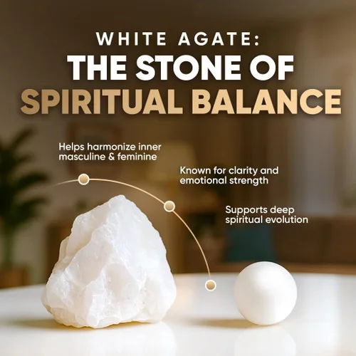 Miniatura 4 de Conscious Items Pulseras espirituales para mujeres y hombres, pulsera de cristal curativo con piedras naturales para meditación, alineación