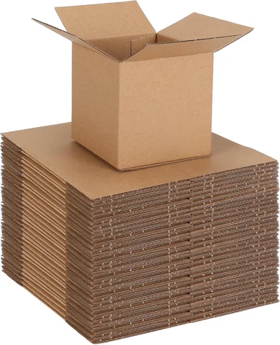 Miniatura 19 de CRUGLA Cajas de envío de 9 x 6 x 4 para pequeñas empresas, caja de embalaje de cartón corrugado, 25 paquetes