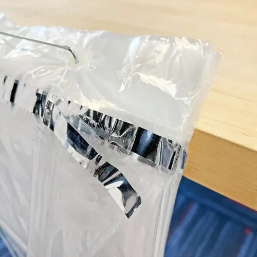 Miniatura 2 de Plymor Bolsas de polietileno con cinta adhesiva permanente y advertencia de asfixia, listas para enviar de 16 x 16 pulgadas (paquete de 125)