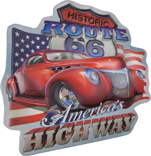 Miniatura 17 de American Art Decor Letrero de metal en relieve para pared, decoración de habitación para bar, cueva de hombre, garaje, sala de juegos y más