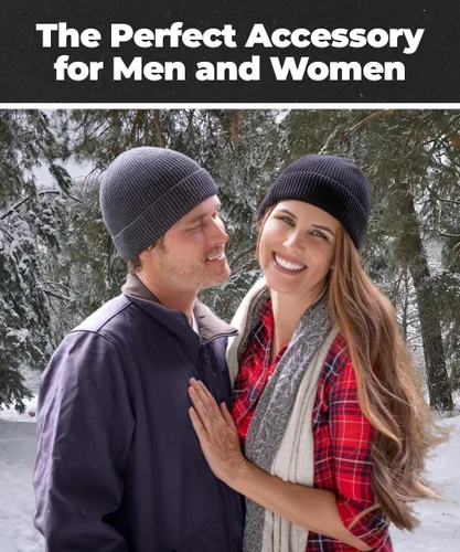 Miniatura 3 de Gorro 100% algodón para hombre, moderno y elegante, cálido y cómodo para el uso diario