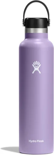 Miniatura 16 de Hydro Flask Botella de agua de acero inoxidable aislado, antiderrames, a prueba de fugas en gris abedul de 21 onzas