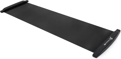 Miniatura 4 de ProsourceFit Slide Board Mat for Exercise 6’ with End Stops, Booties & Carrying Bag for Low-Impact Indoor Home Workouts and Sports Training