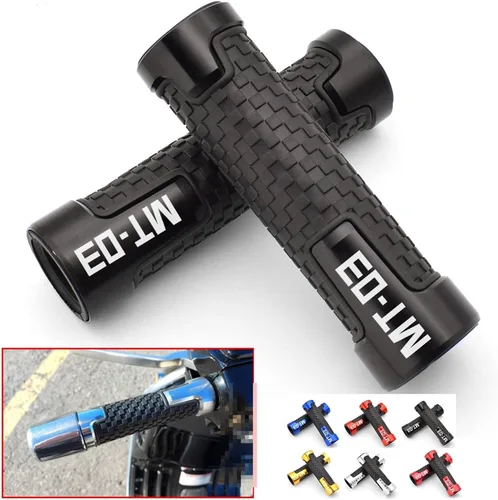 Miniatura 4 de Motorcycle Handlebar MT-03 for Yamaha MT03 MT 03 2005-2016 2017 2018 2019 2020 2021 Motorcycle Non Slip Handlebar Grips Throttle CNC Hand Bar Grips